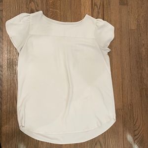 Cream LOFT Blouse